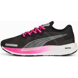 Puma Laufschuhe Damen Velocity Nitro Fade schwarz/rosa