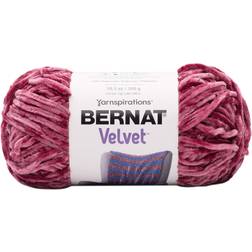 Bernat velvet yarn pomegranate 057355464438