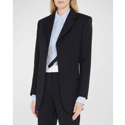 Victoria Beckham Blazer aus Schurwolle Schwarz