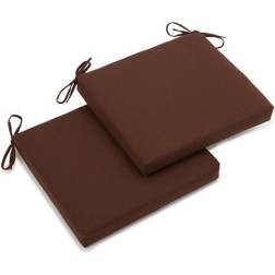 Blazing Needles Twill 19-Inch Cushions Complete Decoration Pillows Brown