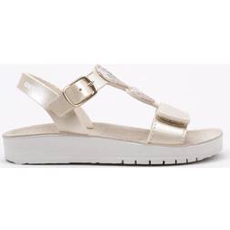 Geox COSTAREI GI Sandal, LT Gold