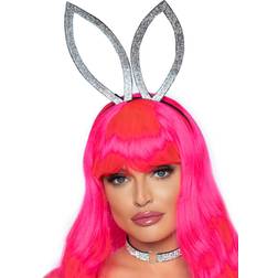 Leg Avenue Faux Rhinestone Bunny Ear Headband