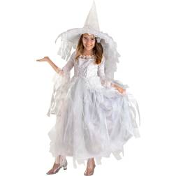 Kid's white witch costume