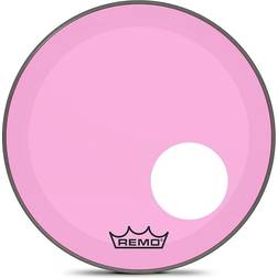 Remo Schlagzeugfell Colortone Powerstroke 3 clear ported 18" P3-1318-CT-PKOH pink