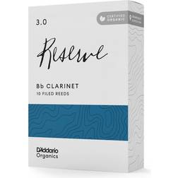Rico D'Addario Woodwinds Reserve Bb Clarinet Reeds 10 Pack