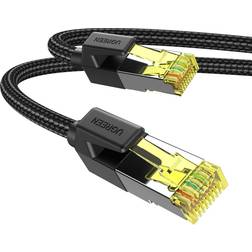 Ugreen Ethernet Cable Braided Cat 7 Cable 2M 10Gbps 600MHz POE RJ45 Cord