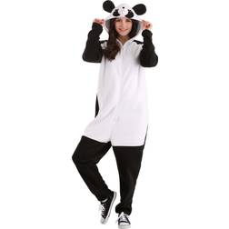 Adult panda one-piece costume