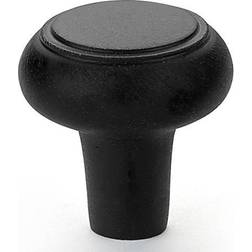 Emtek Bronze Barn Cabinet Knob 1 in Flat Black 1pcs