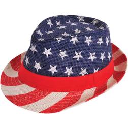 Rubies Patriotic Fedora