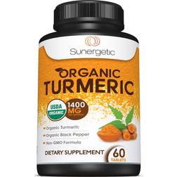 USDA Certified Organic Turmeric Supplement Turmeric