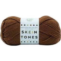 Lion Brand Skein tones. anti pilling. cedarwood