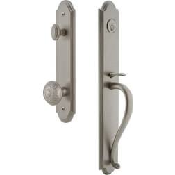 844467 Hardware Arc One-Piece Backset Size-2.375", Cylinder Lock