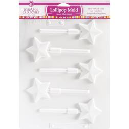 Lorann Oils Stars Lollipop Chocolate Mold