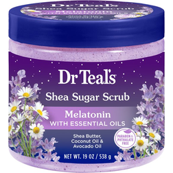 Sugar teal's shea sleep body scrub, melatonin with essential