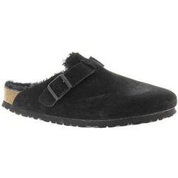 Birkenstock Boston Genuine Shearling - Black