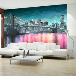 Artgeist Fototapet Painted New York 350 x 245 cm