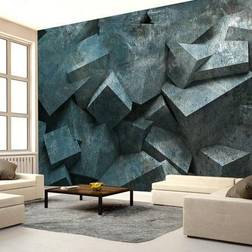 Artgeist Selvklæbende fototapet Stone avalanche 392 x 280 cm