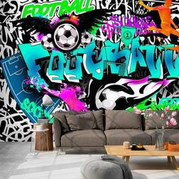 Artgeist Fototapet Sports Graffiti 300 x 210 cm