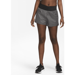 Nike Dri-Fit Run Division Reflective Mid-Rise 3in Shorts Women Black