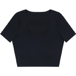 ICANIWILL Nimble Cropped T-shirt - Black