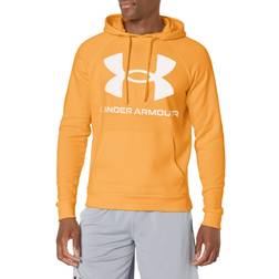 Under Armour hoodie mens ua rival fleece big logo sweatshirt rise yellow