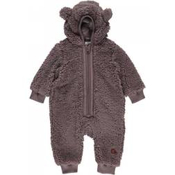 Müsli Fleece Suit with Zipper - Grape (1584057700-018140901)