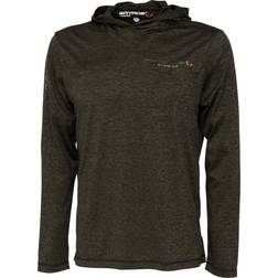 Savage Gear Fighter Stretch Hoodie Burnt Olive Melange