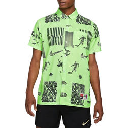 Nike F.C Dri-Fit Button Down Soccer Shirt - Green