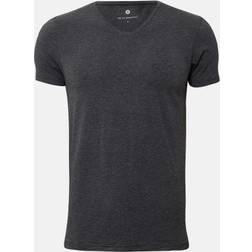 Bambus, T-shirt v-neck, Grå