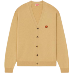 Kenzo Boke Flower Crest Cardigan - Beige