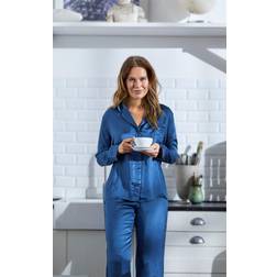 CCDK Copenhagen Josephine Natskjorte - Ensign Blue