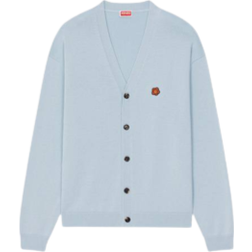 Kenzo Boke Flower Crest Cardigan - Turquoise