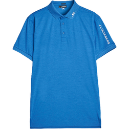 J.Lindeberg Tour Tech Slim TX Jersey Polo Shirt - Blue