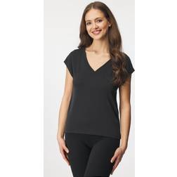 Only Damen-T-Shirt Free schwarz schwarz