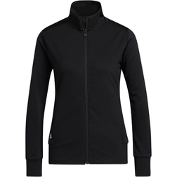 Adidas Textured Full-Zip Golf Jacket - White