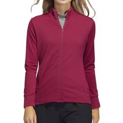 Adidas Textured Full Zip Jacket Women's - Legacy Burgundy