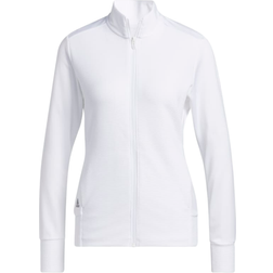 Adidas Textured Full Zip Jacket Women's - White