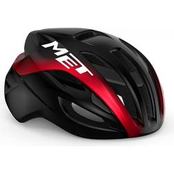 Met Rivale MIPS - Black Red Metallic/Glossy