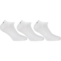 Fila Invisible Plain Ankle Socks - Vit