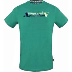 Aquascutum Reflection Logo T-shirt - Green