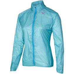 Mizuno Aero Laufjacke Damen Blau, Größe