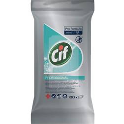 Cif Pro Formula Multi-Purpose Disinfectant Wipes 100pcs
