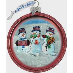 G Debrekht Holiday Splendor Snowmen