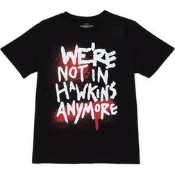 Original Hero Stranger Things Not In Hawkins Unisex T-Shirt Black