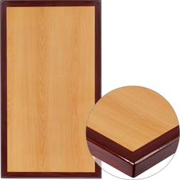 Flash Furniture TP-2TONE-3048-GG 30'' Cherry Mahogany Top Out