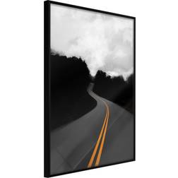 Artgeist Inramad Tavla Road Into the Unknown 30x45 Poster