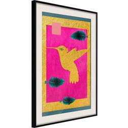 Artgeist Inramad Tavla - Native American Hummingbird Poster