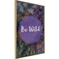 Artgeist Find Wildness Guldramme Plakat