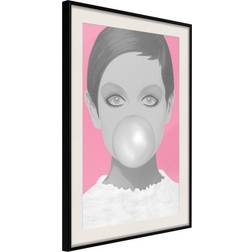 Artgeist Inramad Tavla - Twiggy 20x30 Poster