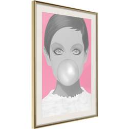 Artgeist Inramad Tavla - Twiggy - 30x45 Poster